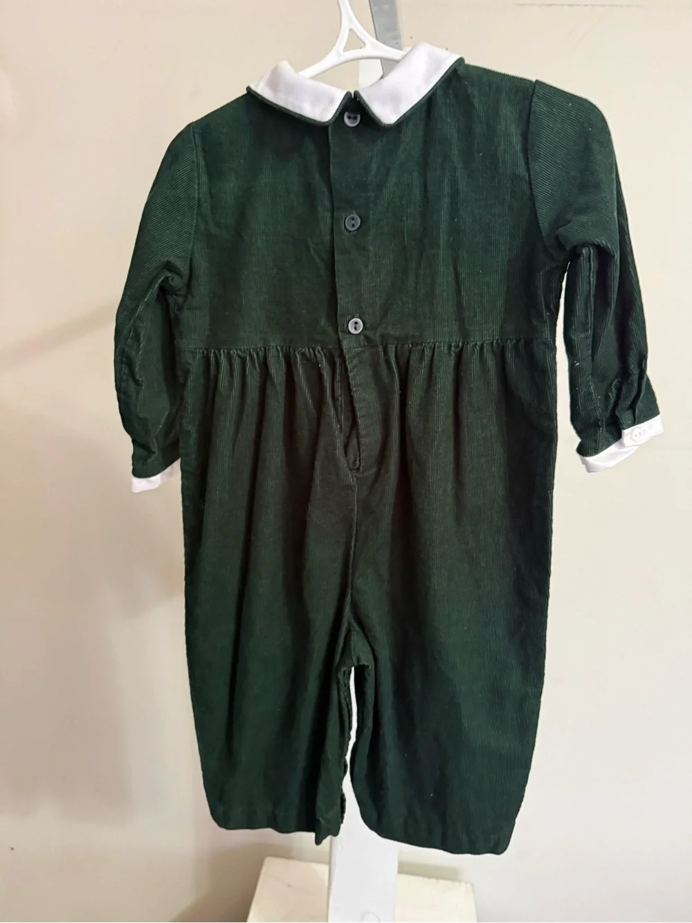 Carriage Boutiques Smocked Christmas Romper